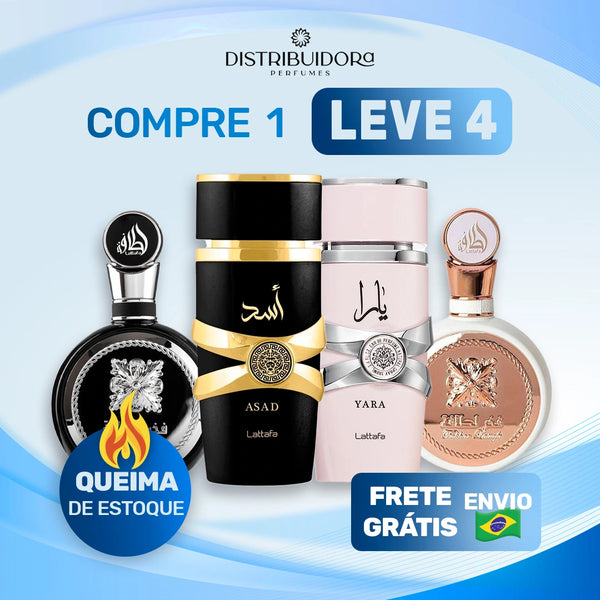 Árabe Casal - (100ml) - ASAD LATAFFA | FAKHAR LATAFFA BLACK | FAKHAR LATAFFA WHITE | YARA ROLSA - LATAFFA (7 Anos Distribuidora)